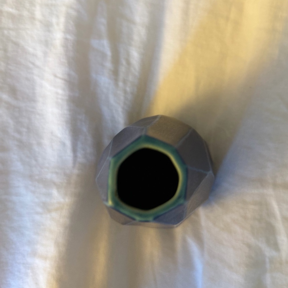 CB2 Dawson Blue Vase - Picture 3 of 4